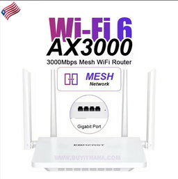 Comfast AX3000 WIFI6 Router Gigabit 2.4G&5GHz 802.11AX Wireless Signal Amplifier Booster Gigabit Router WIFI