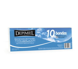 Bandas depiladoras x10