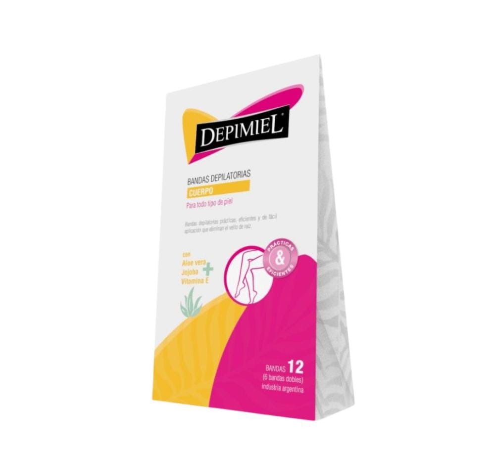 Bandas depiladoras para rostro