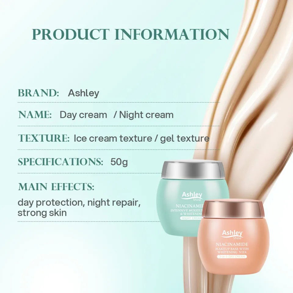 The Ashley Shine Niacinamide Intensive Moisturizing and Whitening Day Cream_1