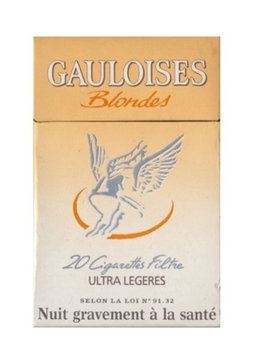 GAULOISES blondes Jaune ultra-légères 