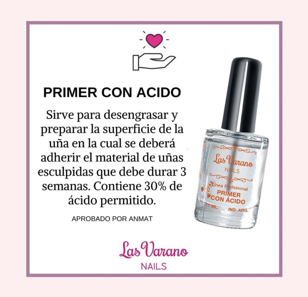 Primer con ácido