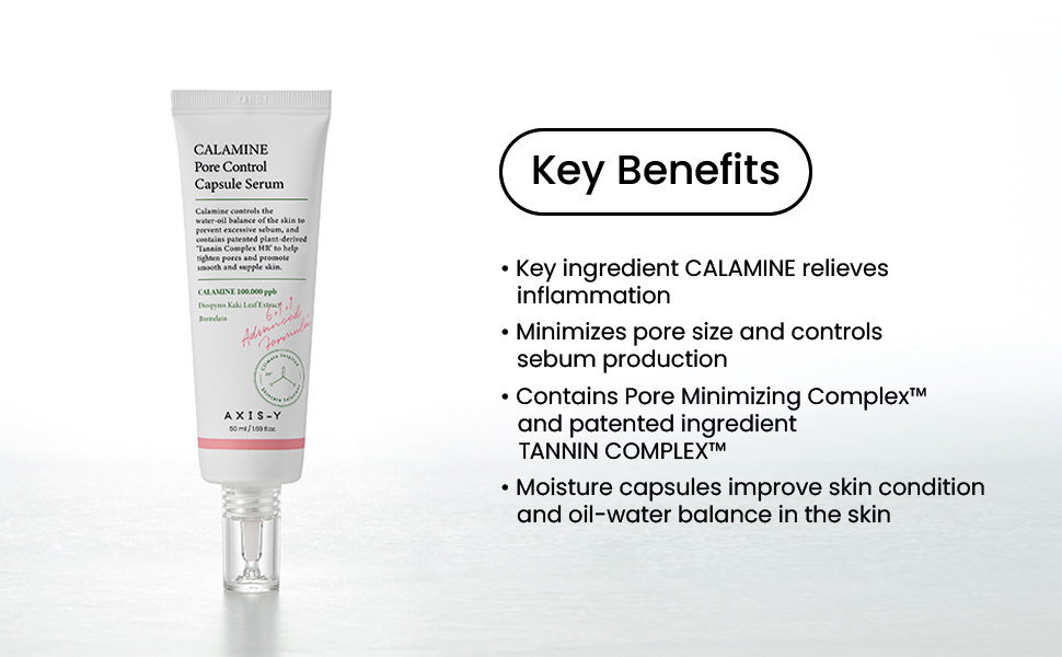 AXIS-Y CALAMINE Pore Control Capsule Serum_1