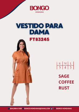 BONGO Women's Orange Casual Dress