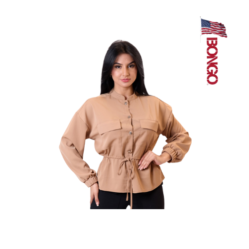 BONGO Women's Pink Long Sleeve Top_0