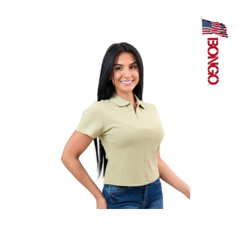 BONGO Women's Tan Short Sleeve Blouse_0