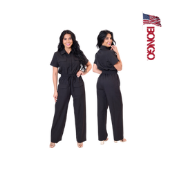 BONGO Women's Black Casual Jumpsuit
