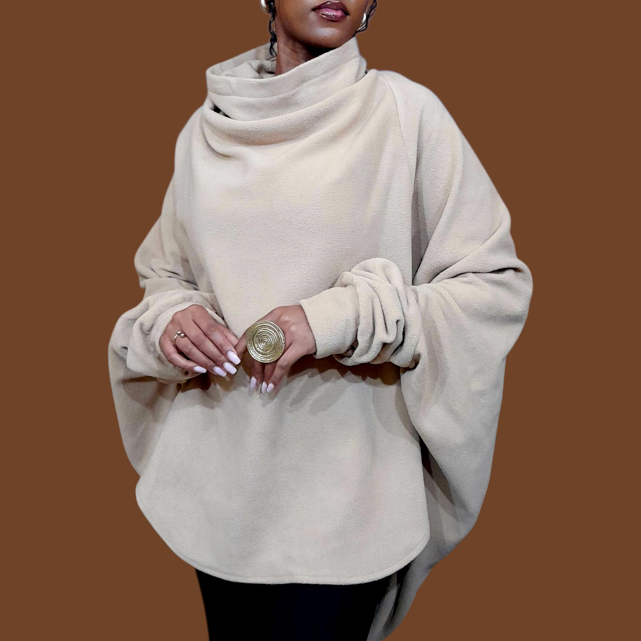 Ascili Snuggy Cardigan - Beige_0
