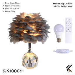 Mobile App Control Luxury Table Lamp