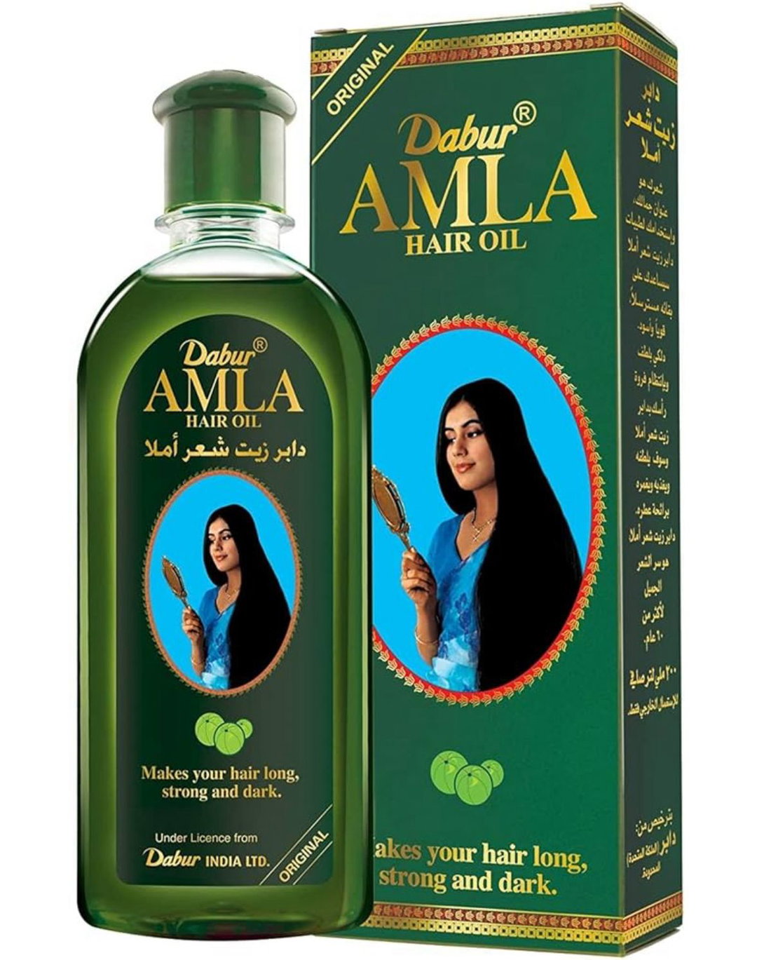 Dabur Amla Hair Oil | Natural care | Enriched with Amla, Natural Oils & Vitamin C | For Long, Strong & Dark Hair