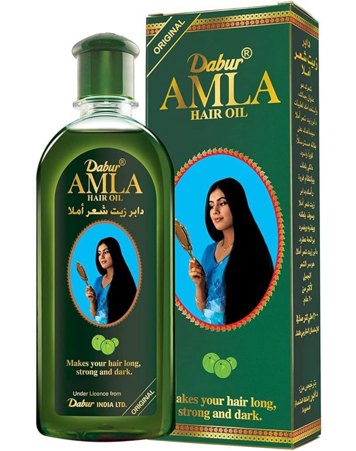Dabur Amla Hair Oil  | Natural care | Enriched with Amla, Natural Oils & Vitamin C | For Long, Strong & Dark Hair_0