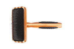 Bass Brush Dematting Firm Pet Brush (Striped Finish)