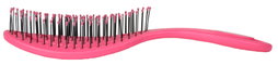 Bass Brush Pink Bio Flex Swirl Detangling Pet Brush