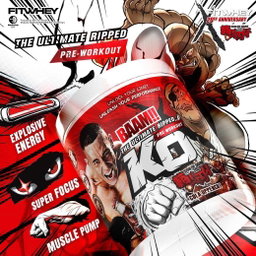 BAAM!! KO !! Ultimate Pre-Workout × DOPPO – 378 g (30 Servings) | Energy • Focus • Endurance
