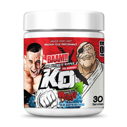 BAAM!! KO !! Ultimate Pre-Workout × DOPPO – 378 g (30 Servings) | Energy • Focus • Endurance