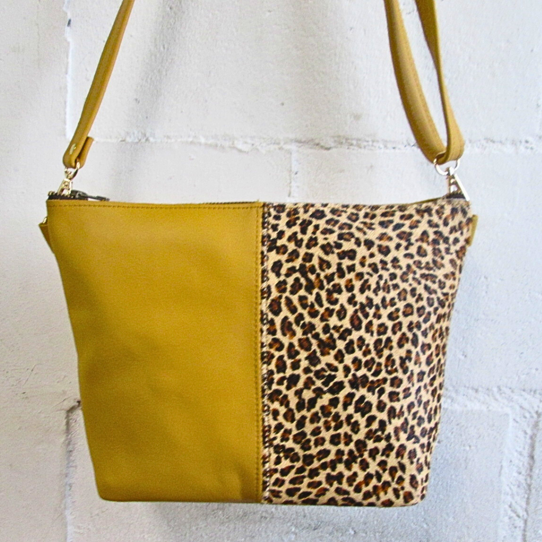 Savanna Sling Yellow Leopard Print