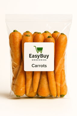 EasyBuy Crunchy Carrots – 1kg Resealable Pack