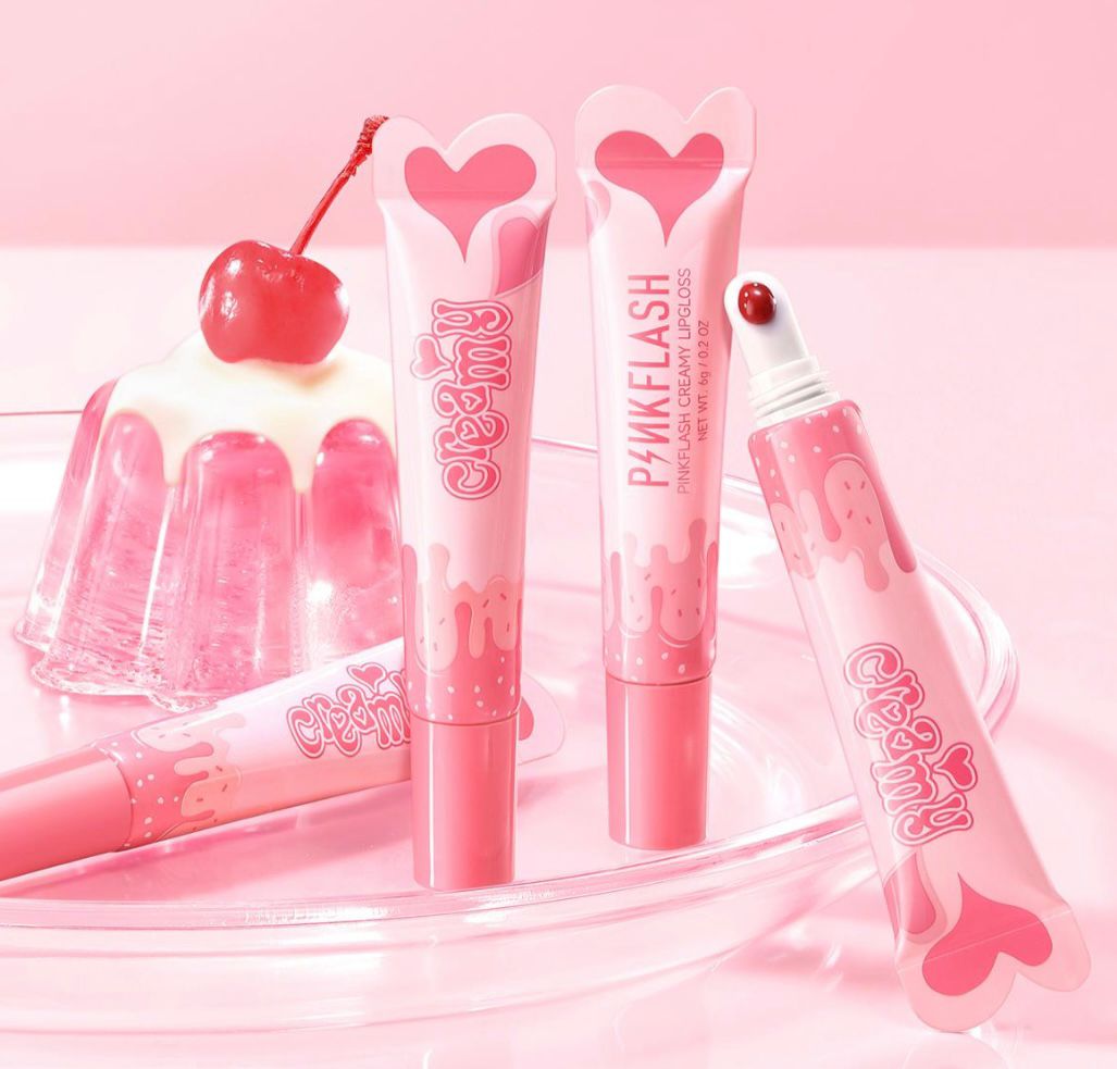 Pink Flash Creamy Lipgloss بنك فلاش كلوس كريمي _0