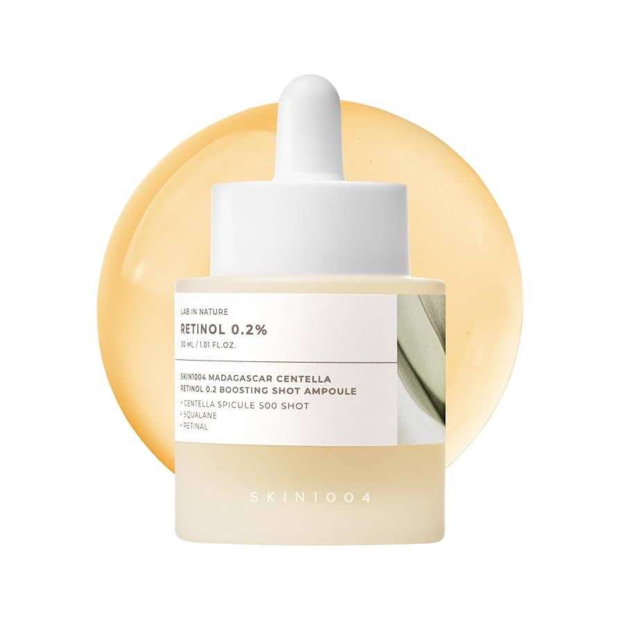 SKIN1004 Madagascar Centella Retinol 0.2 Boosting Shot Ampoule 30ml  سكن 1004 سيروم الريتينول 0.2% بتركيبة السنتيلا