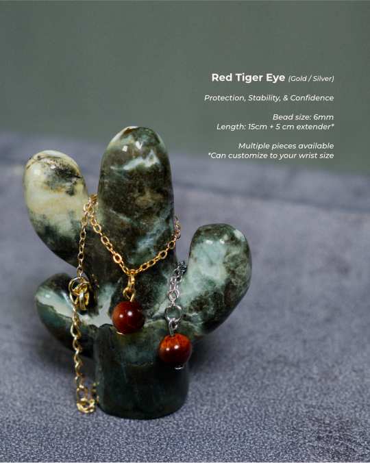 Red Tiger Eye Bracelet