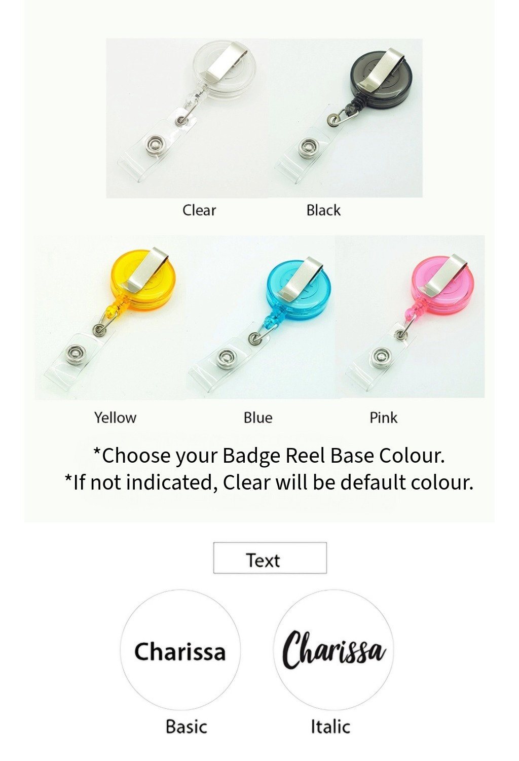 Nurse Cute Animal Theme Badge Reel (Clip On) _2