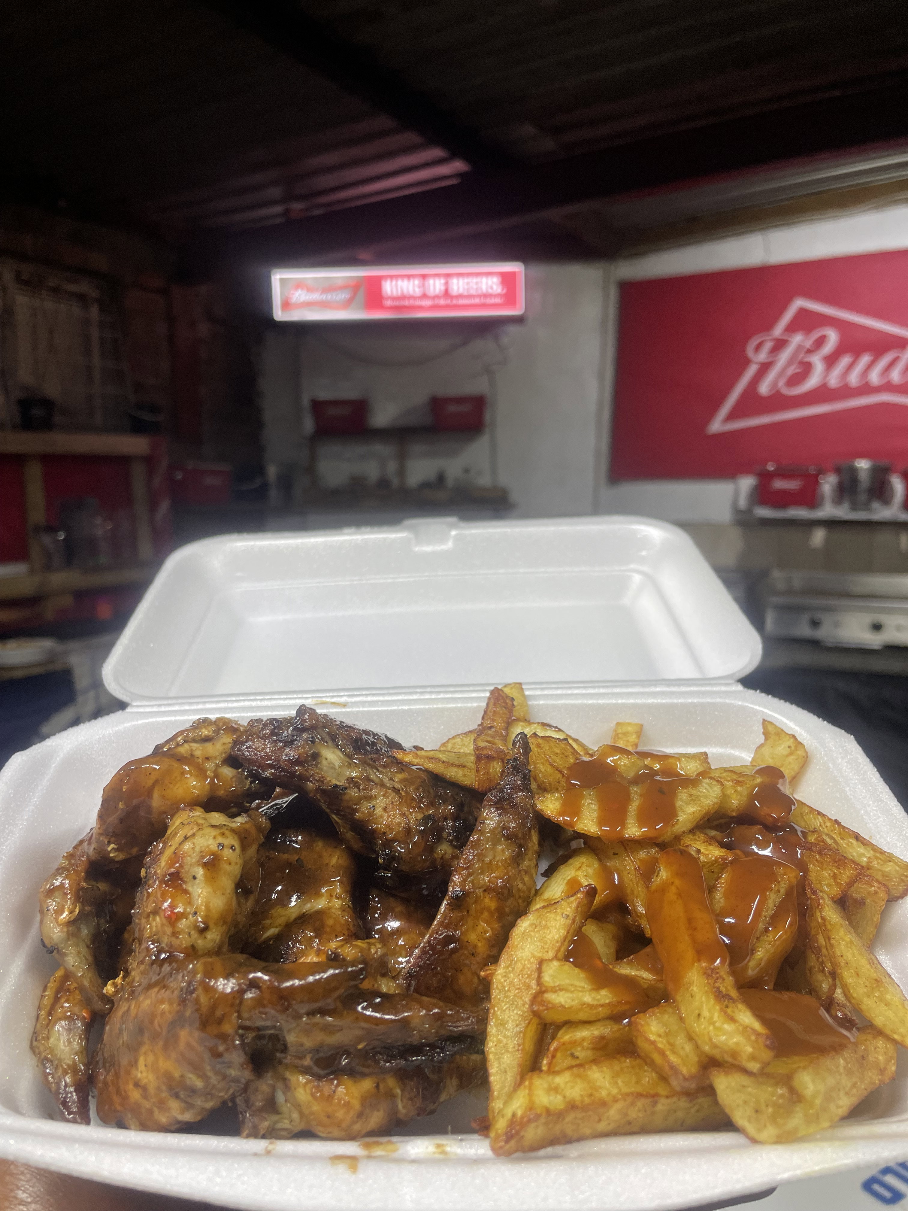 7 x Wings with chips
