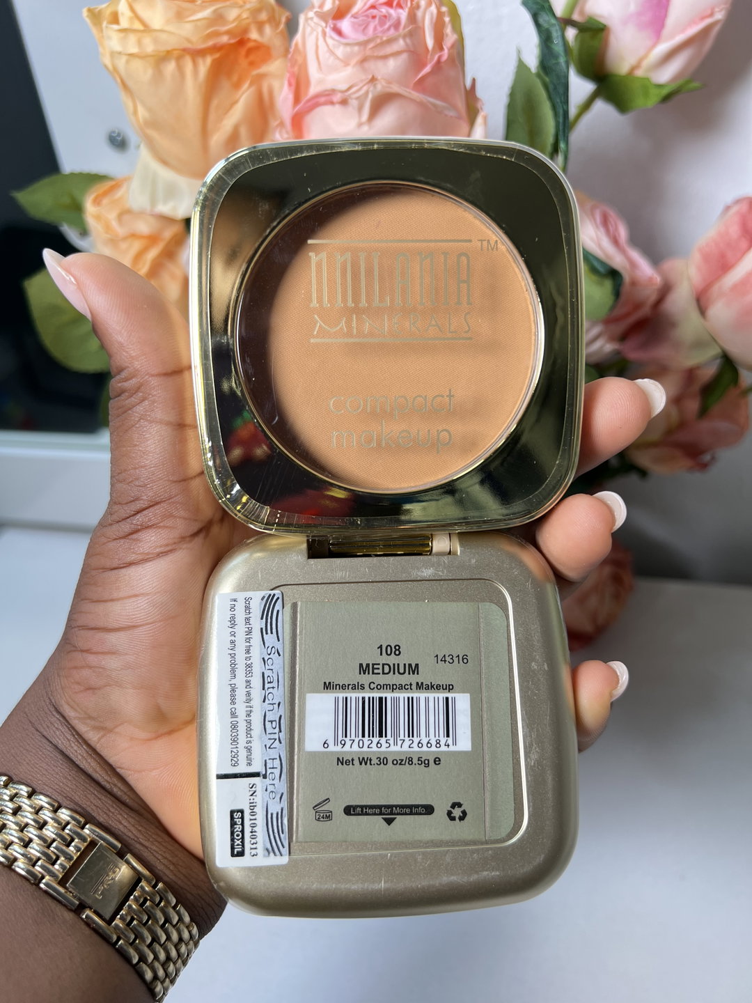 Poudre compacte 