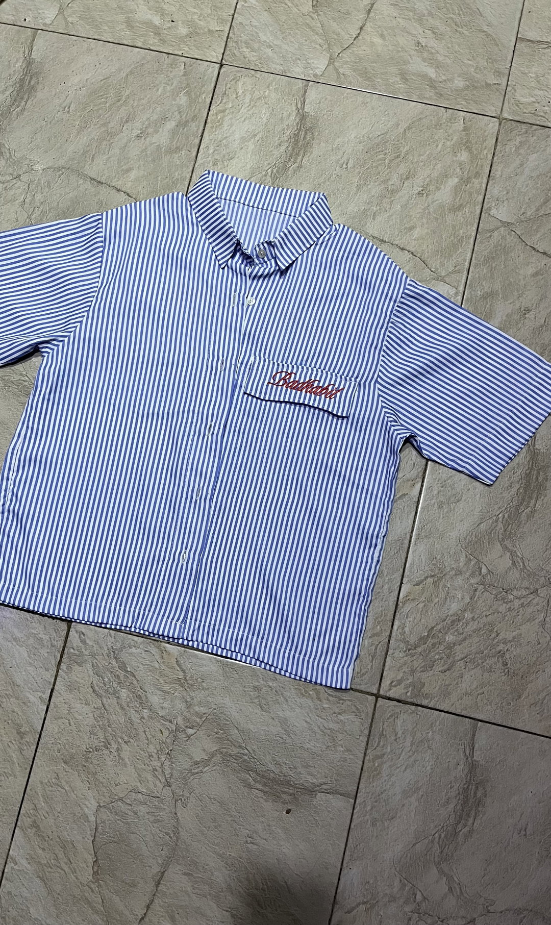 BADHABIT STRIPE SHIRT