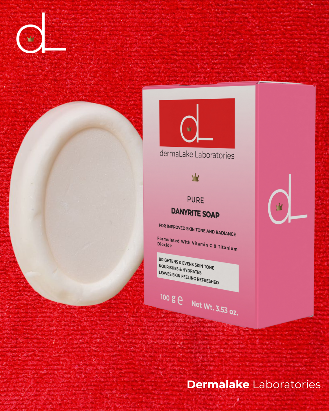 dL Bright Sensitive Soap with Dead Sea Salt