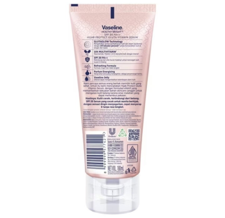 VASELINE Hijap Protect Gluta V 180ml_1
