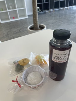 커피 떡 세트