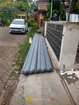 Atap Skydeck 785 10mm double layer upvc