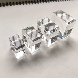 CLEAR GLASS CRYSTAL STAND BALL 