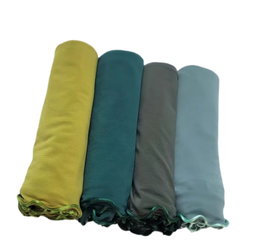 Voile léger à bordure ondulée jersey – Couleurs variées   Article_N°AMS_0004
