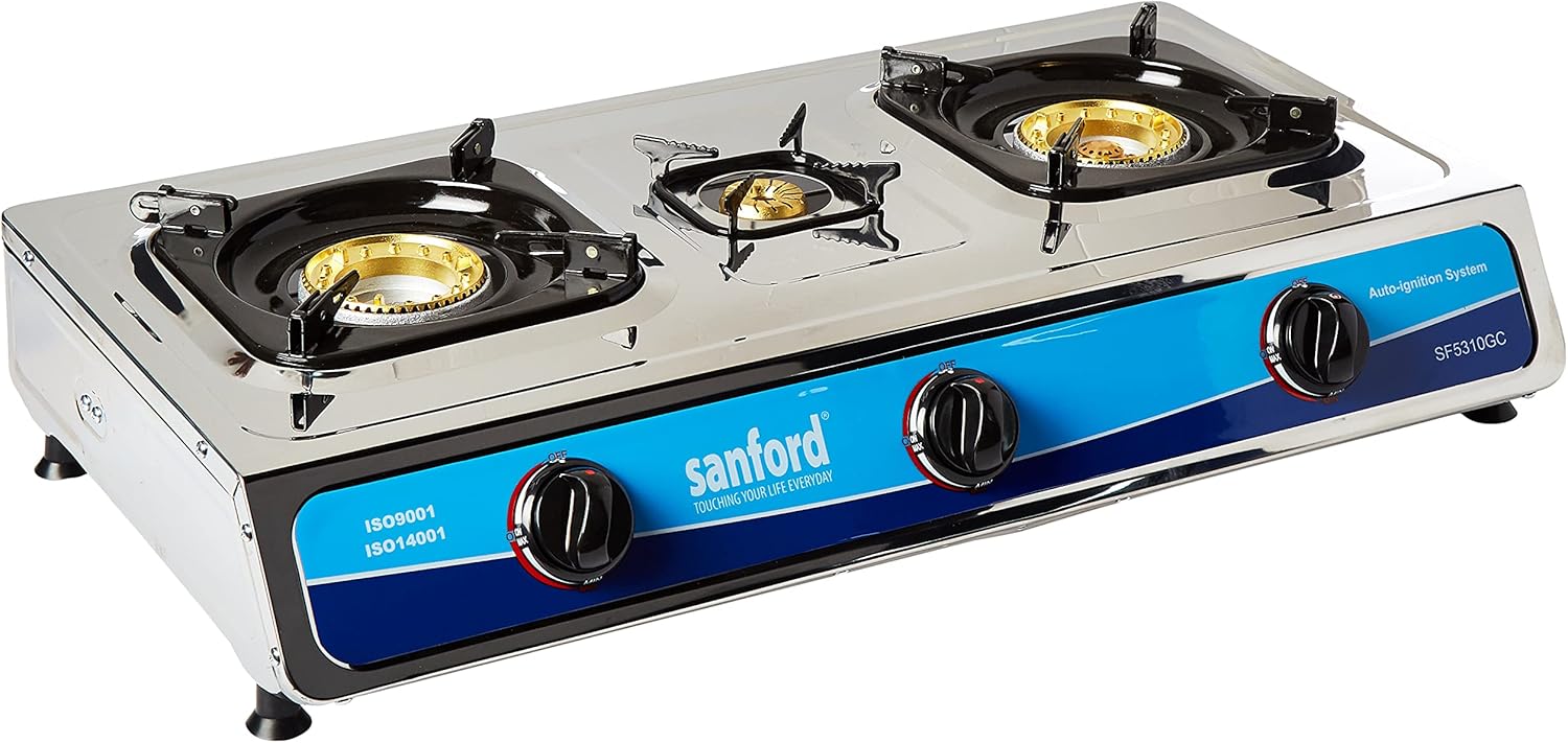 Sanford Triple Burner Gas Stove, Sf5310Gc
