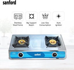 Sanford Double Burner Gas Stove - Sf 5220 Gc
