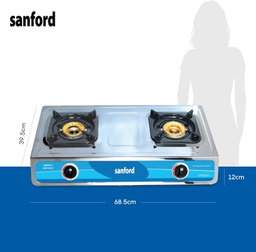 Sanford Double Burner Gas Stove - Sf 5220 Gc