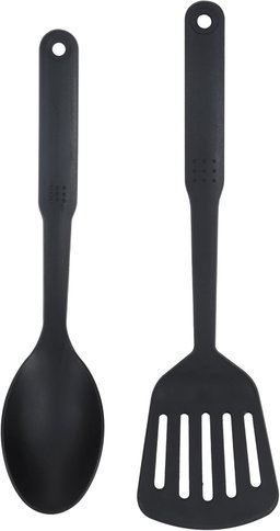 Royalford Cookware Set Elite RF12622 Durable 7pc Cooking Set Non-stick Stewpots 24/26cm+lids Saucepan 16cm frypan 24cm Aluminium Cookware Pots and Pan Black