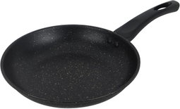 Royalford Cookware Set Elite RF12622 Durable 7pc Cooking Set Non-stick Stewpots 24/26cm+lids Saucepan 16cm frypan 24cm Aluminium Cookware Pots and Pan Black