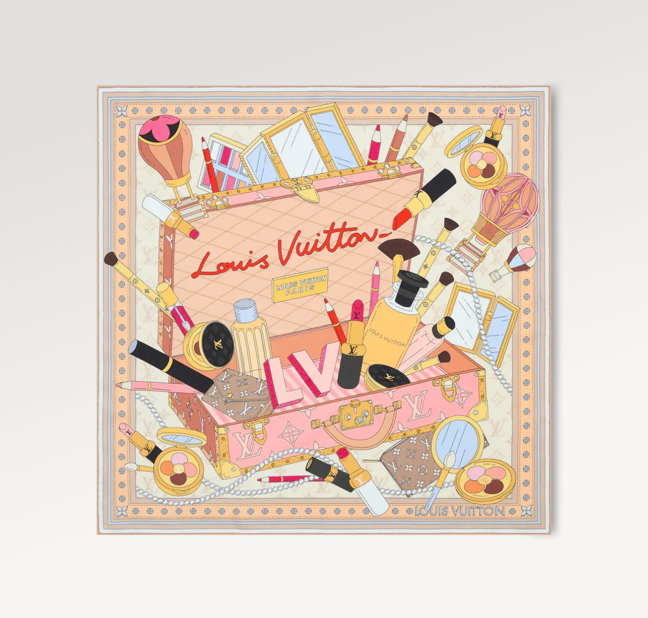 Lenço LV Louis Vuitton - exclusivo _1