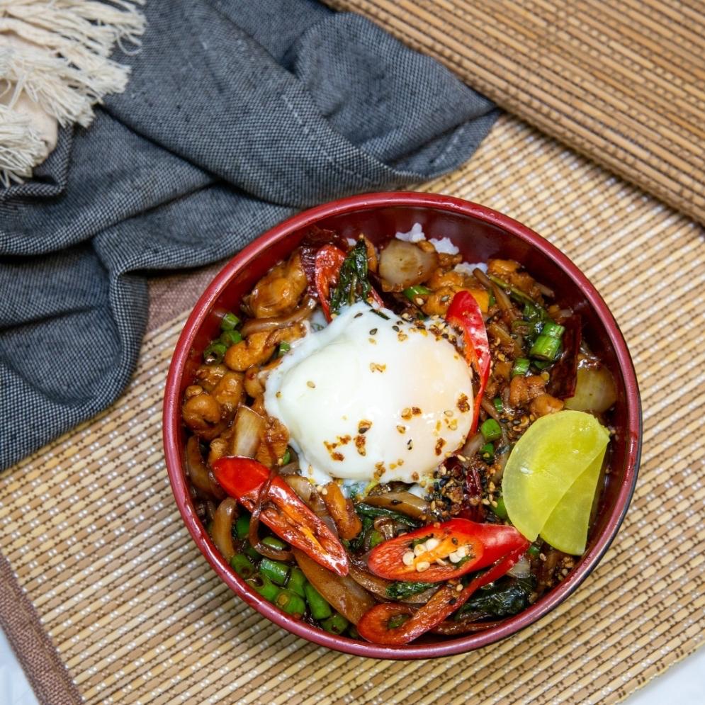 Spicy Basil Chicken