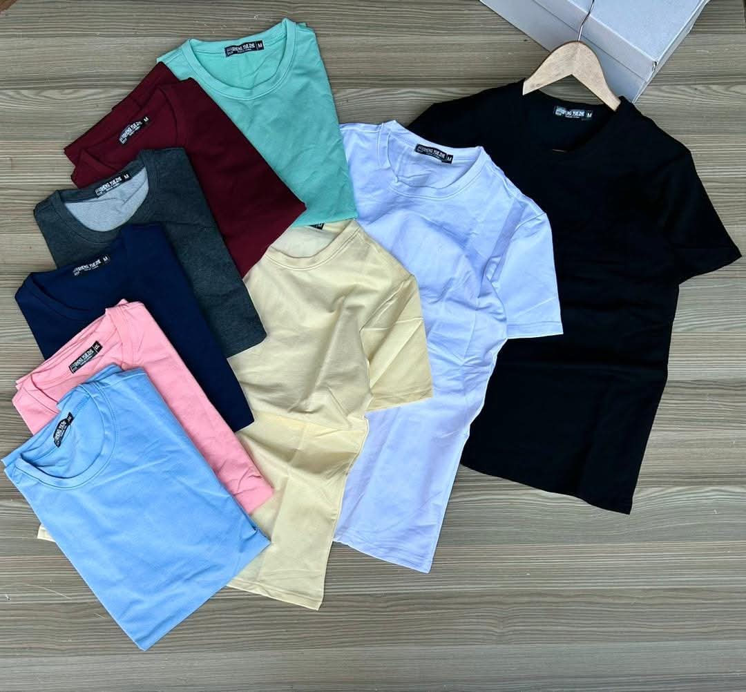 Plain Tshirts Roundneck 