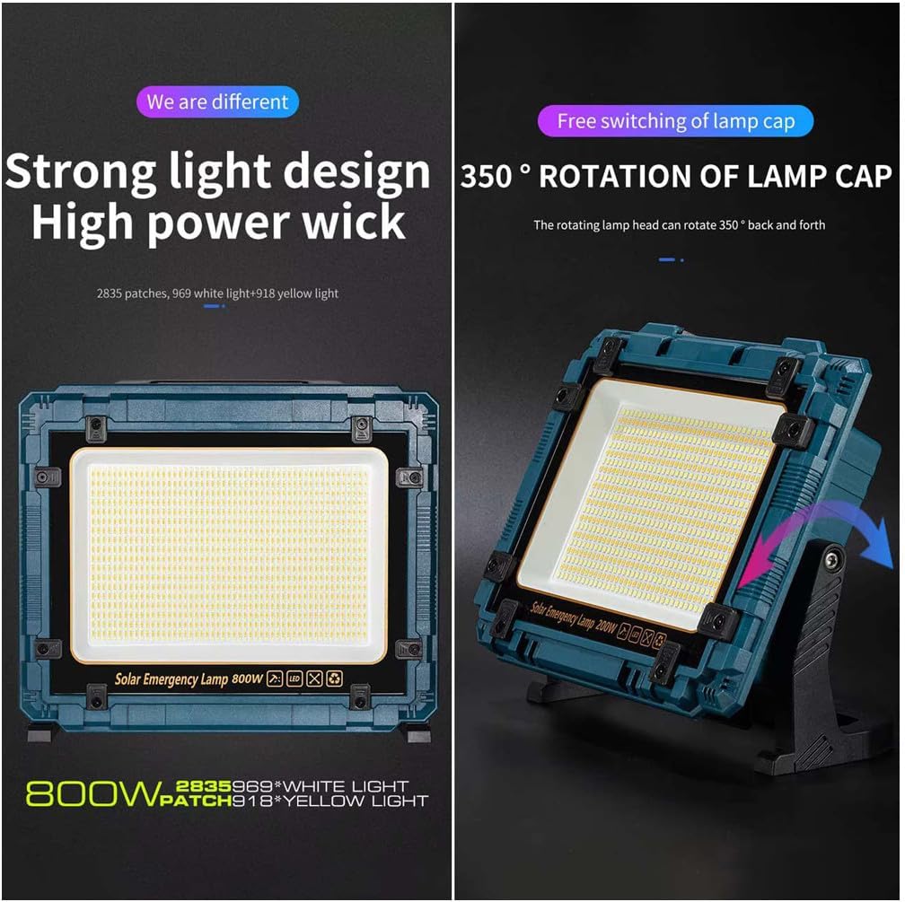 DLC Outdoor Multi Functional Solar Floodlight DLC-32882