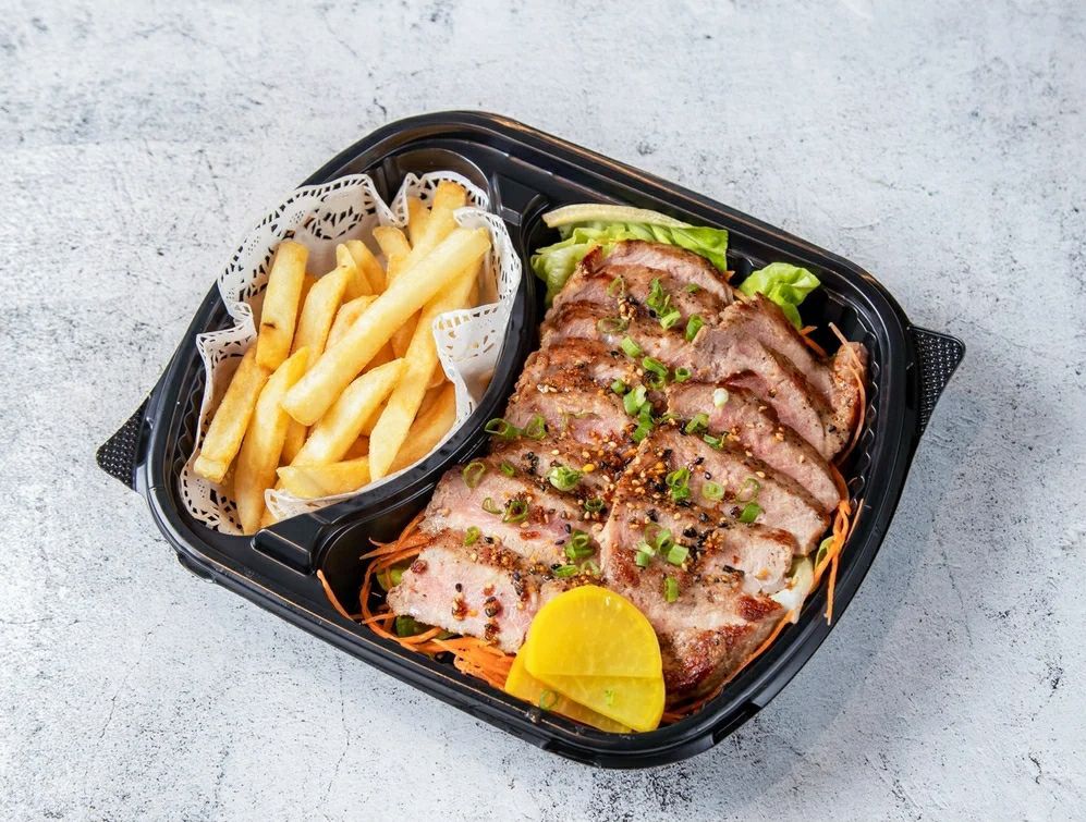 Garlic Beef Yakiniku with Fries