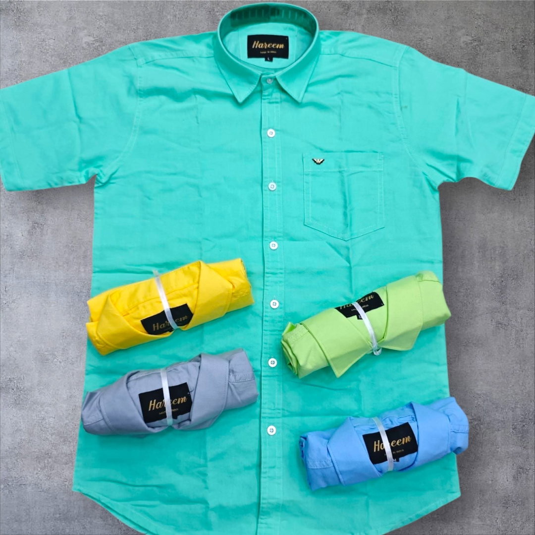 Short sleeved shirts