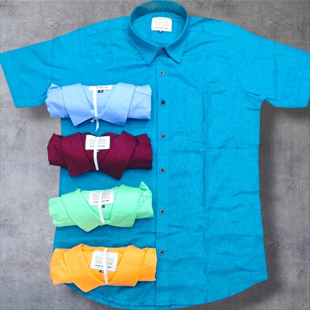 Short sleeved all colors shirts