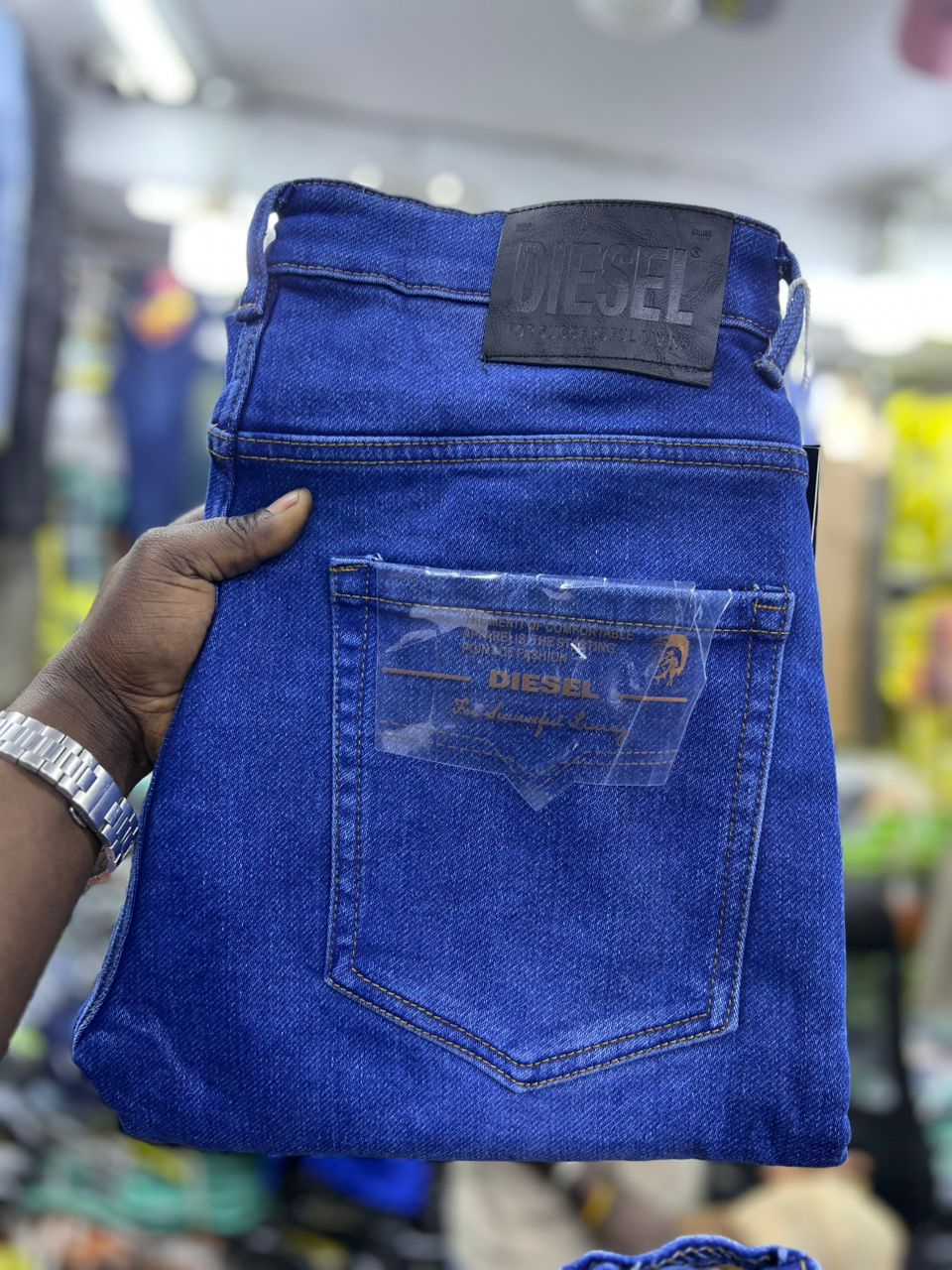 Diesel blue jeans