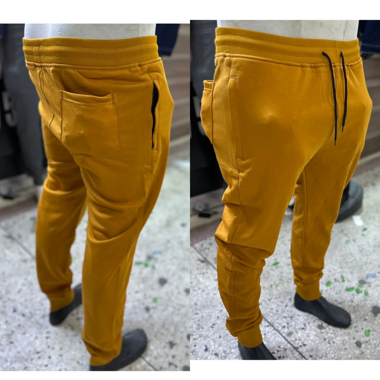 Gold color sweatpant _0