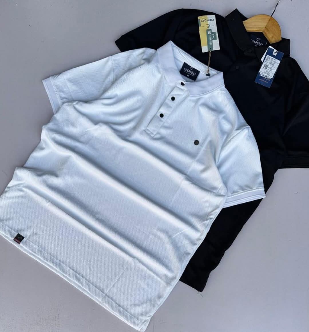 Black and white polo tshirts _0