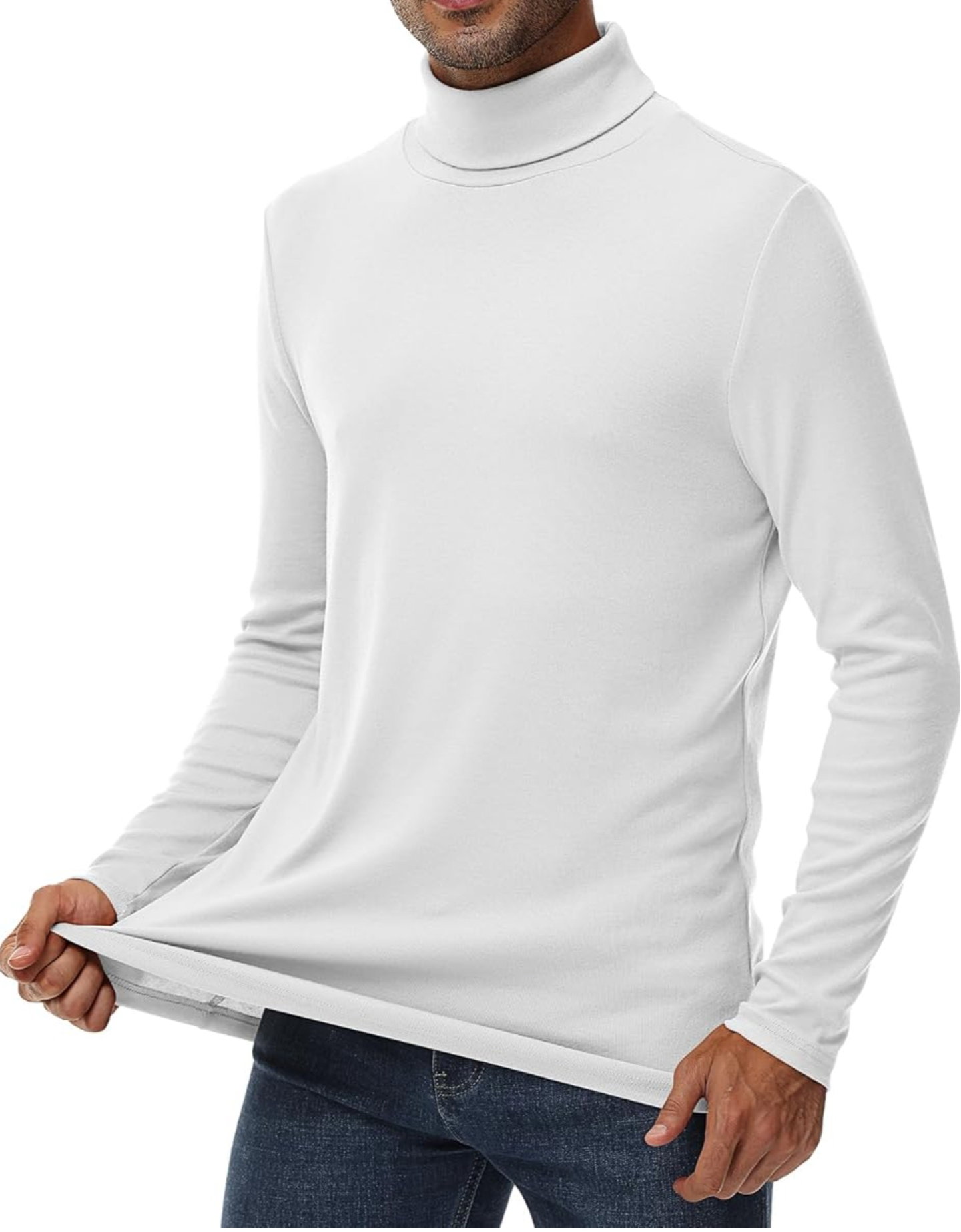 Pullneck white Tshirt _0